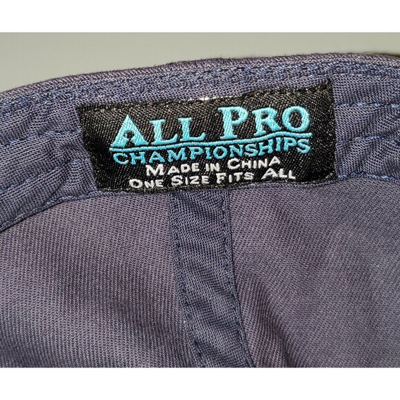 Belmont Stakes 2007 hook & Loop Strap-back hat by all pro - Picture 9 of 9